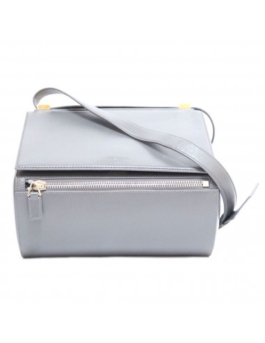 Givenchy Shoulder Bag Gray Women's Leather Véritable concentré