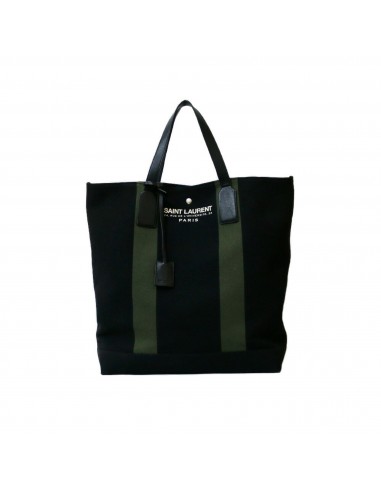 Yves Saint Laurent SAINT LAURENT PARIS Saint Laurent Paris Tote Bag Beach East West Black Green Ladies paiement sécurisé