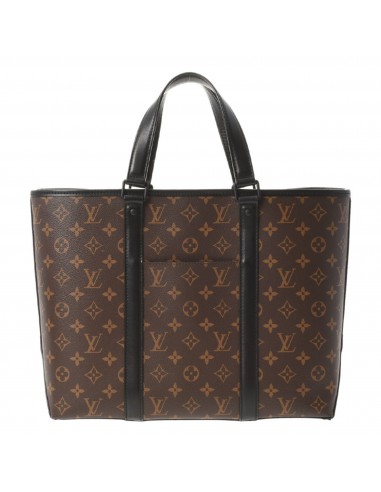 LOUIS VUITTON Monogram Macassar Weekend PM Brown / Black M45734 Mens Canvas Tote Bag Comparez plus de prix