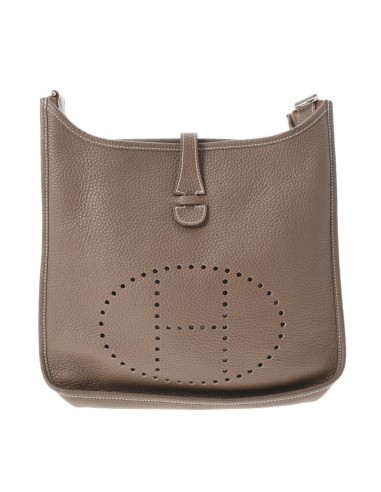 HERMES Hermes Evelyn 3 PM Etup  P engraved (around 2012) Unisex Taurillon Clemence Shoulder Bag pas cher 