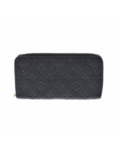 LOUIS VUITTON Monogram Amplant Zippy Noir (Black) M61864 Unisex Leather Purse Livraison rapide