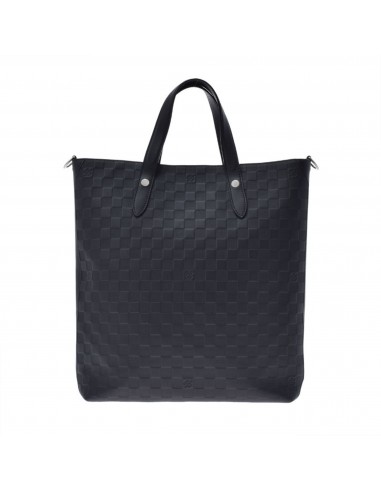 LOUIS VUITTON Louis Vuitton Damier Amphini Apollo Tote Noir N40001 Mens Canvas Bag basket pas cher