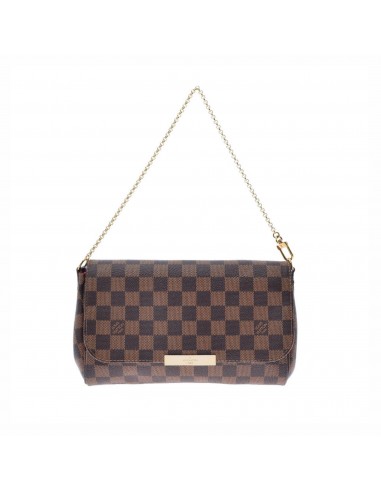 LOUIS VUITTON Louis Vuitton Damier Favorite MM Brown N41129 Womens Canvas Shoulder Bag À commander