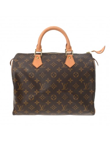 LOUIS VUITTON Monogram Speedy 30 Brown M41526 Womens Canvas Handbag Pour