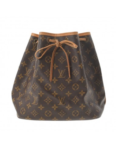 LOUIS VUITTON Monogram Petit Noe Brown M42226 Womens Canvas Shoulder Bag JUSQU'A -70%! 