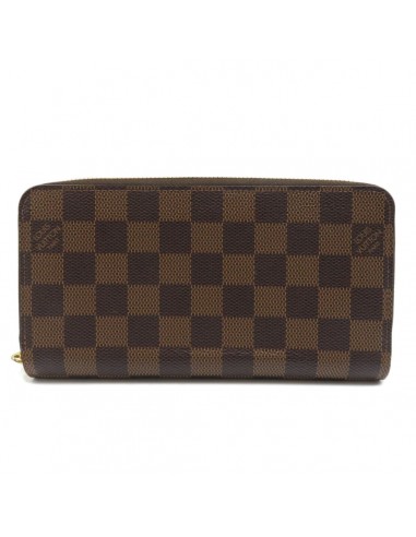 Louis Vuitton N41661 Zippy Damier Ebene Long Wallet Canvas Ladies LOUIS VUITTON basket pas cher