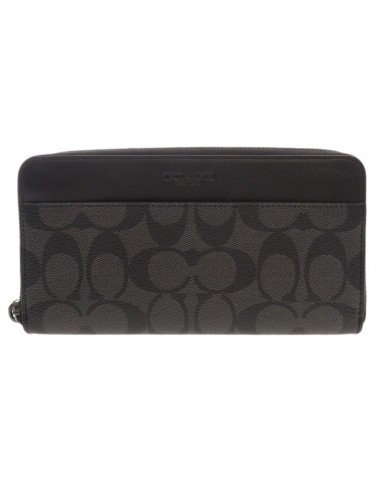 Coach F58112 Signature Long Wallet PVC Ladies COACH Fin de série