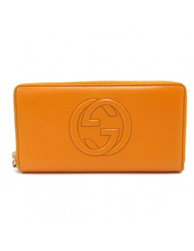 Gucci 308004 Interlocking G Soho Long Wallet Calf Ladies GUCCI français