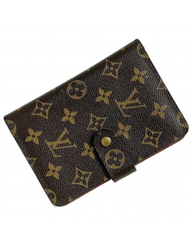 Louis Vuitton Porto Papier Zip Brown Monogram M61207 SP0998 LOUIS VUITTON Vertical Women's Men's LV Paris Déstockage Promo