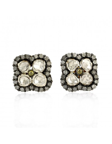 18k Gold 925 Sterling Silver 2.17ct Diamond Stud Earrings Fine Jewelry Gift sur le site 