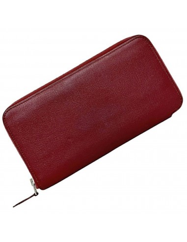 Hermes Long Wallet Azap Bordeaux Rouge Glenat Silk In Leather Epson HERMES Round Ladies livraison gratuite