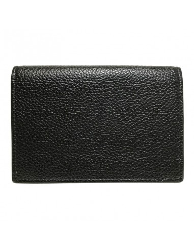 Balenciaga BALENCIAGA Everyday Card Case Business Holder Black White Leather 645508 Men and Women paiement sécurisé