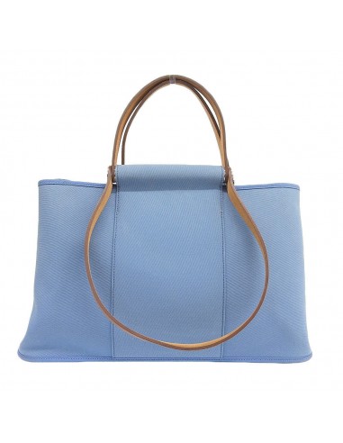 Hermes HERMES Bag Ladies 2way Hand Shoulder Kabak Elan Toile Officier Blue  O Engraved ou a consommer sur place