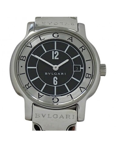 Bvlgari BVLGARI Watch Ladies Solo Tempo Date Quartz Stainless SS ST29S Polished sélection de produits