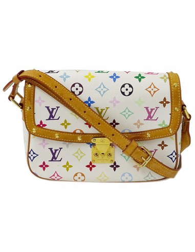 Louis Vuitton LOUIS VUITTON Bag Monogram Multicolor Womens Shoulder Crossbody Sologne M92661 Bron White la chaussure