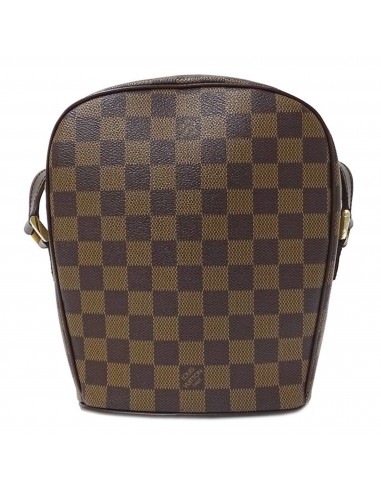 Louis Vuitton LOUIS VUITTON Bag Damier Womens Shoulder Crossbody Ipanema PM N51294 Ebene Brown vente chaude votre 