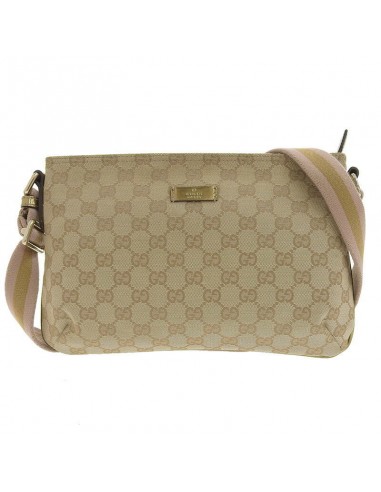 Gucci GUCCI Bag Ladies Shoulder GG Canvas Leather 189749 Gold Pink sélection de produits