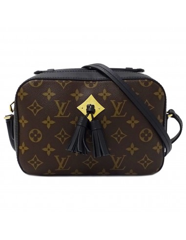 Louis Vuitton LOUIS VUITTON Bag Monogram Ladies Shoulder Crossbody Santonju M43555 Noir Black Brown ou a consommer sur place